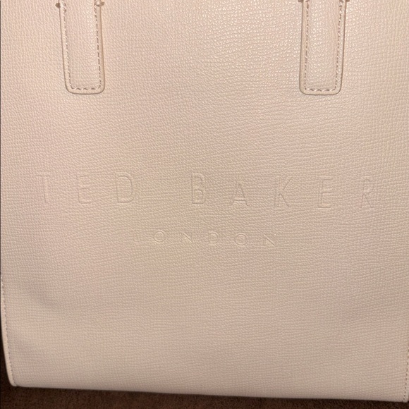 Ted Baker Cream Tote with Floral Charm - Picture 2 of 9